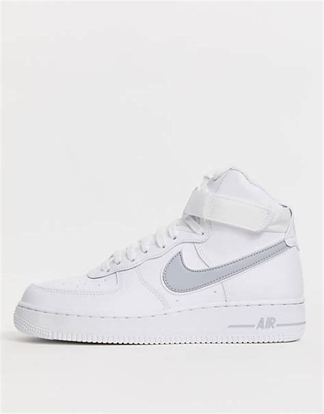 nike air force 1 hoge zool wit|nike air force 1 maat.